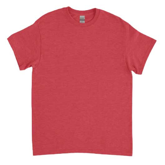 Gildan Heavy Cotton Tees Coral